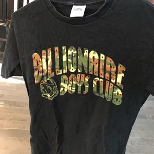 Billionaire Boys Club camo logo tee